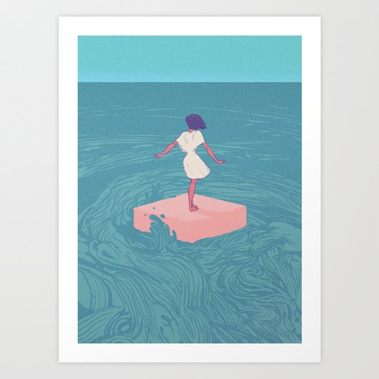 Sea Art Print