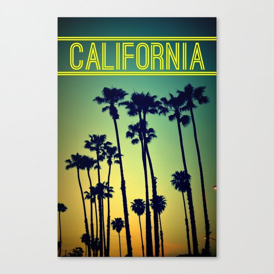 CALIFORNIA Canvas Print