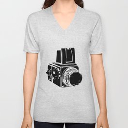 Shoot Film V Neck T Shirt