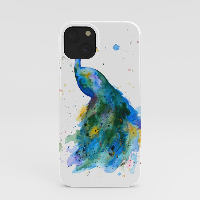 Proud Peacock iPhone Case