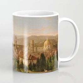 View of the Duomo and Florence, Italy by Thomas Cole Coffee Mug