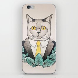 Business Cat iPhone Skin