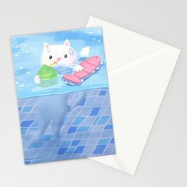Coconut drink Stationery Cards