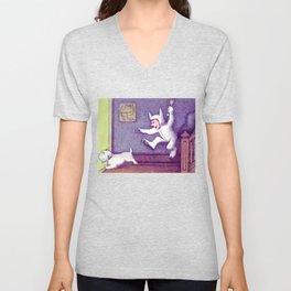 Hungry Max, wild things are V Neck T Shirt