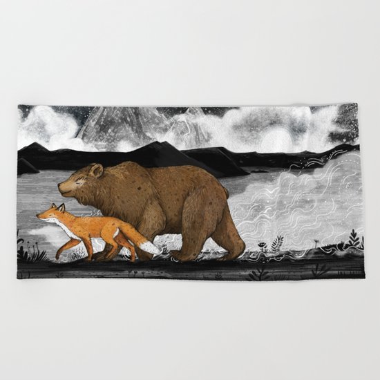 Nightwalkers Beach Towel