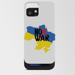 Ukraine No War iPhone Card Case