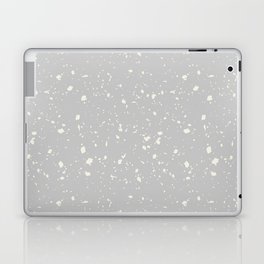 Light Grey Terrazzo Seamless Pattern Laptop Skin
