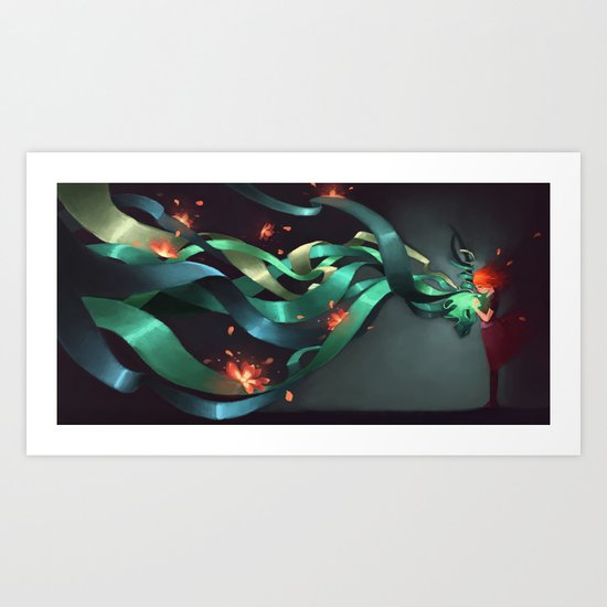 Coming together Art Print