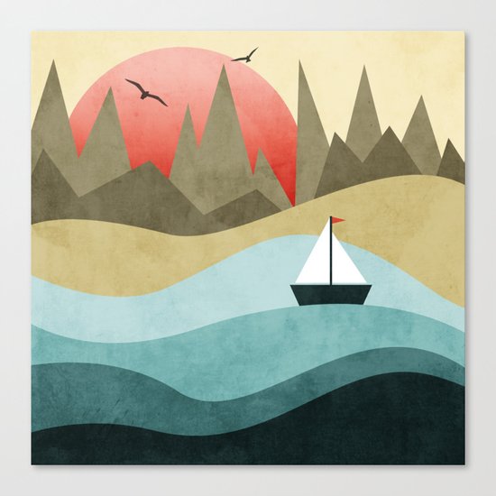 Ocean Adventure 2 Canvas Print