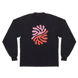 Star Leaves: Matisse Color Series | Mid-Century Edition Long Sleeve T-shirt