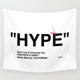 "HYPE" Wall Tapestry