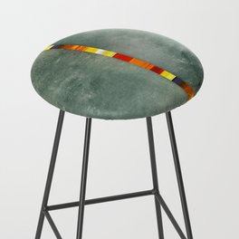 Color Strip Abstract One Bar Stool