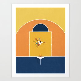 Basketball Vibes  Art Print