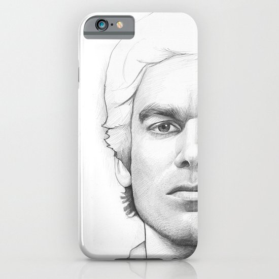 Dexter Morgan Portrait iPhone & iPod Case