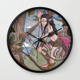 In The Treetops Wall Clock