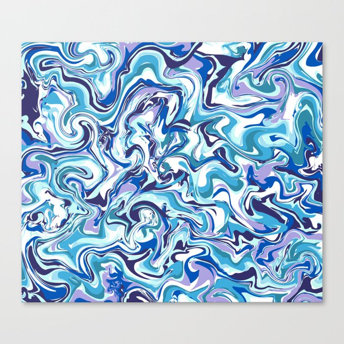 Blue Marble Canvas Print