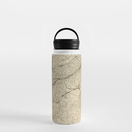 Wuppertal - Germany | City Map Design - Deutschland Water Bottle