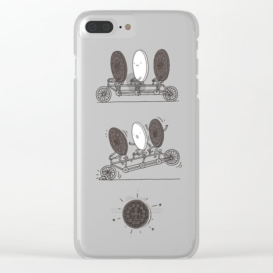 Accidentally Tasty Clear iPhone Case