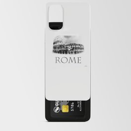 Journey Rome in Black and White Android Card Case