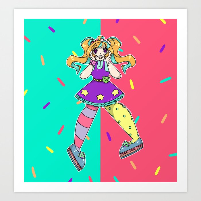 Nico Explosion Art Print