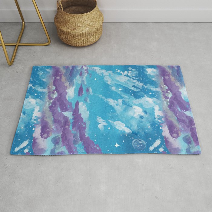 Sky and clouds Rug