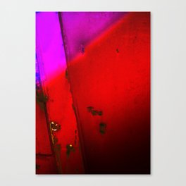 Purple,Red and Black Canvas Print