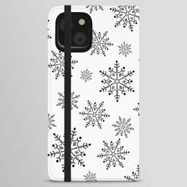 Snowflake iPhone Wallet Case