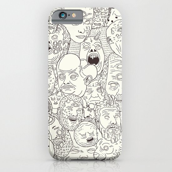 Faces of Math (no color edition) iPhone & iPod Case