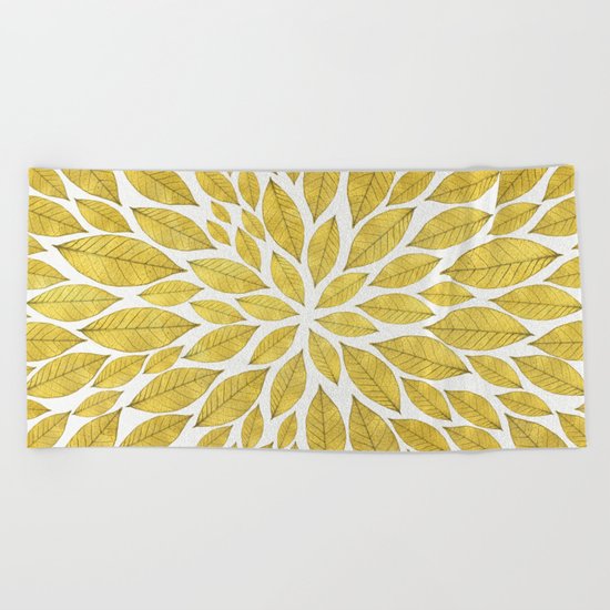 Petal Burst #25 Beach Towel