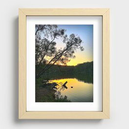 Sunset Recessed Framed Print