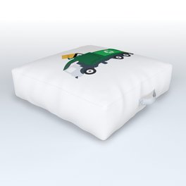 Recycling Garbage Truck Outdoor Floor Cushion