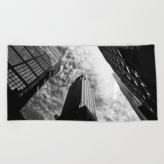 Metropolis - New York City Beach Towel