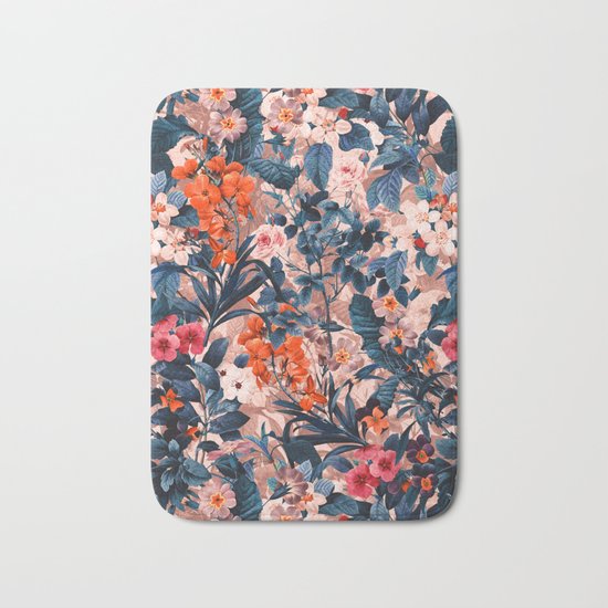 Summer Botanical Garden XI Bath Mat