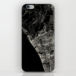 Oceanside, USA - City Map iPhone Skin