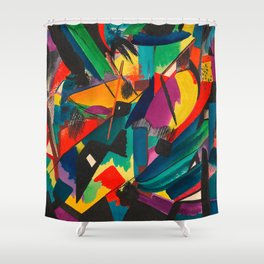 Dissonances Karl Wiener Shower Curtain