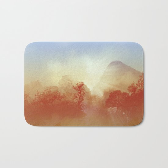tropical forest Bath Mat