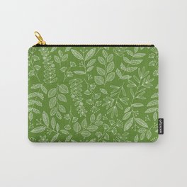 Green leaves Carry-All Pouch