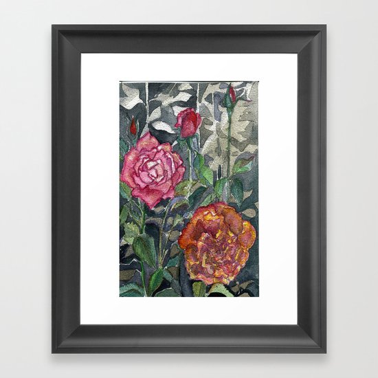 Beautiful Roses Framed Art Print