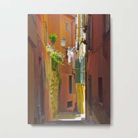 Nice Street Metal Print