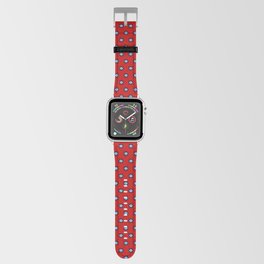 Evil Eye on Red Apple Watch Band