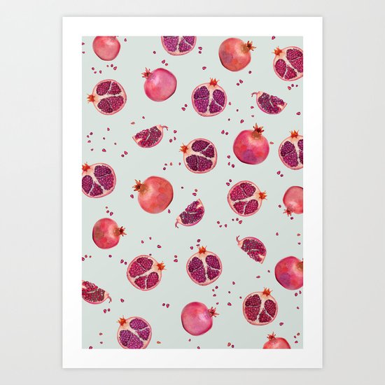 POMEGRANATE Art Print