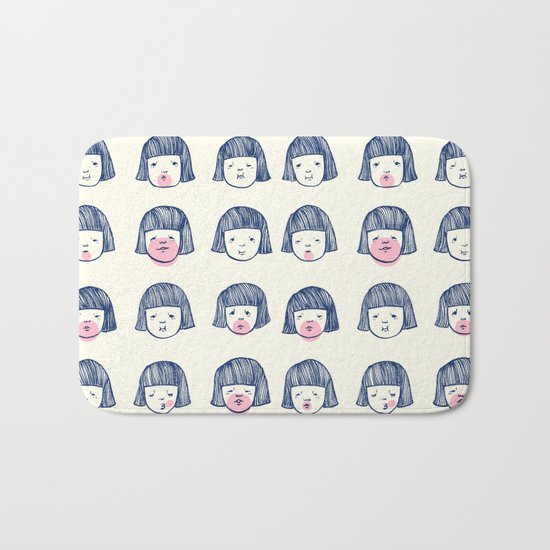 Bubble bubble bubble gum Bath Mat