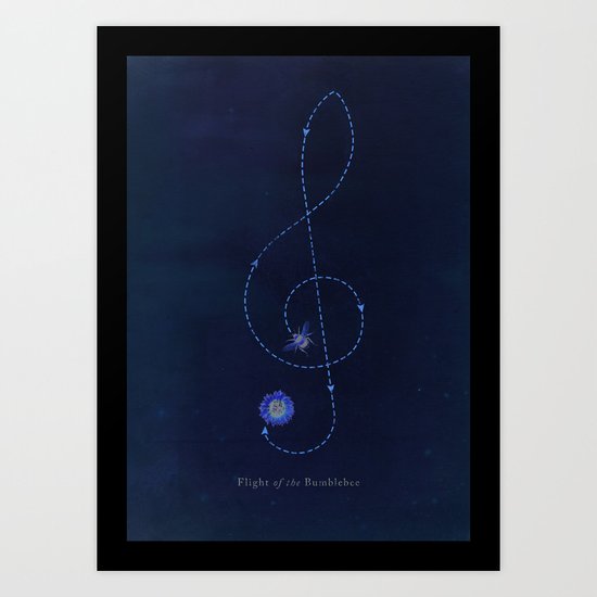 Flight of the Bumblebee Art Print