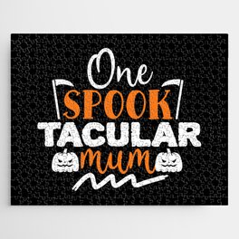 One Spooktacular Mum Funny Halloween Cool Jigsaw Puzzle
