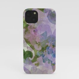 Water Color - hand-painted Heart-Whales - 02 multi-color pattern iPhone Case