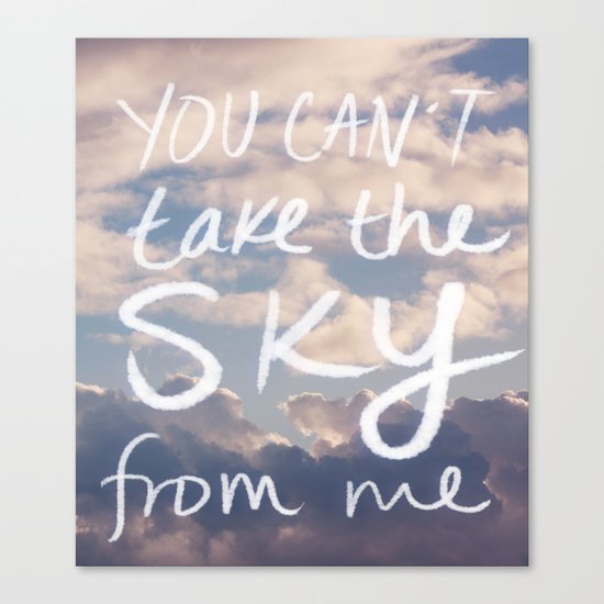 Sky Canvas Print