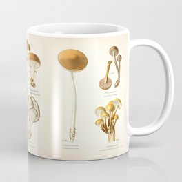 Vintage Mushrooms Coffee Mug
