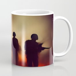 Mettle Coffee Mug | Bravery, Spirit, Defence, Remembrance, Remembranceday, Defense, Digital, Fortitude, Valor, Courage 