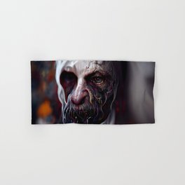 Scary ghost face #1 | AI fantasy art Hand & Bath Towel