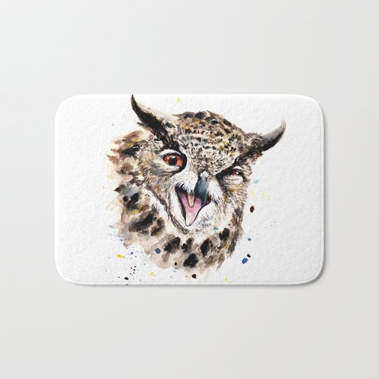 Owl Bath Mat